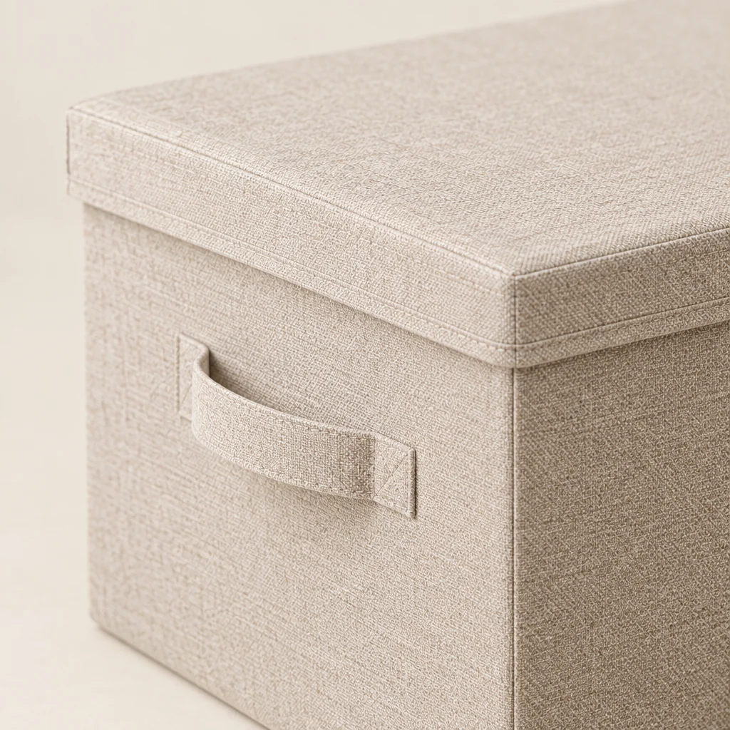 Folding Lidded Box Set of 2 · Large — detail