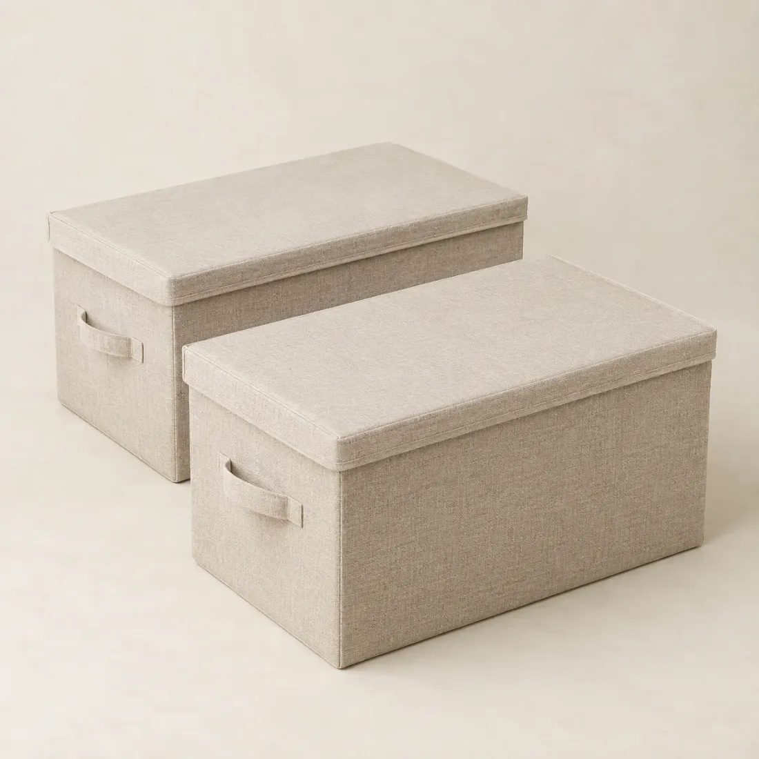Folding Lidded Box Set of 2 · Large — product photo