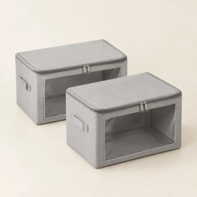 Clear-front Folding Box Set of 2 — product photo