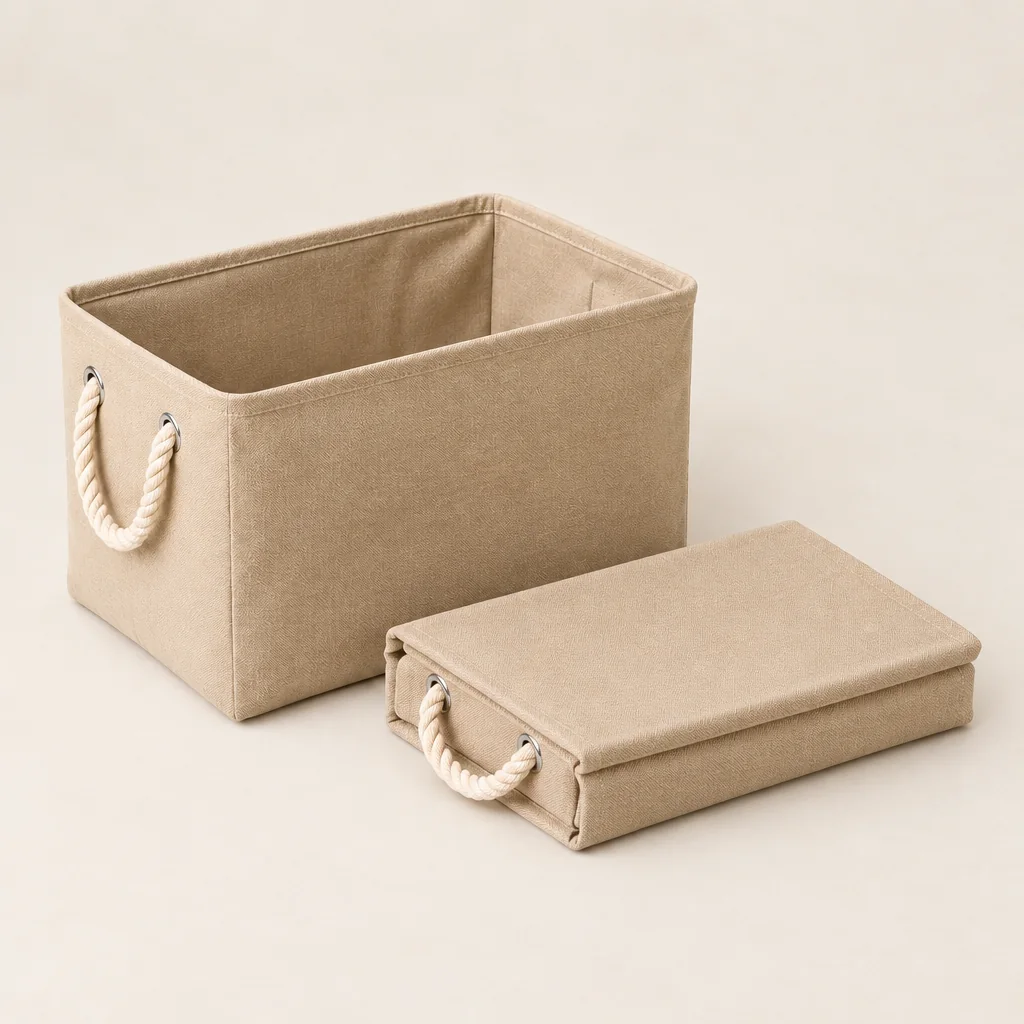 Folding Toy Box Set of 2 — second view
