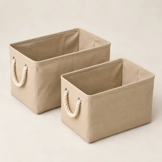 Folding Toy Box Set of 2 — product photo