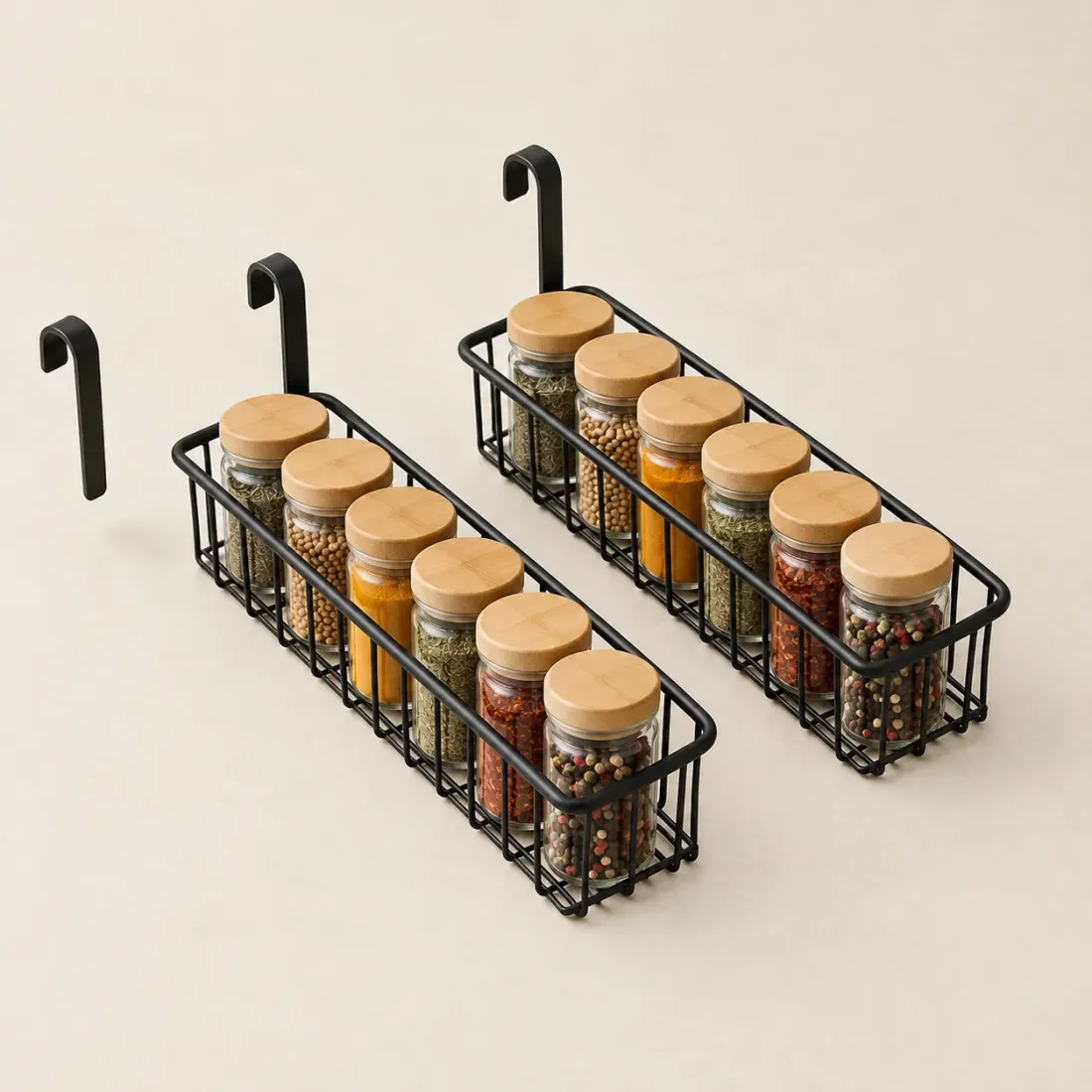 Rail Spice Basket Pair — second view