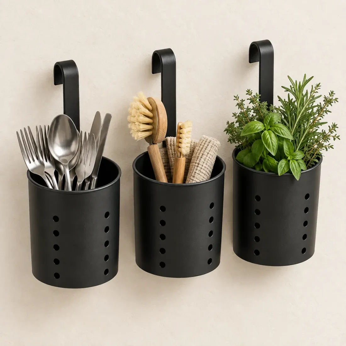 Rail Utensil Cups Set of 3 — second view