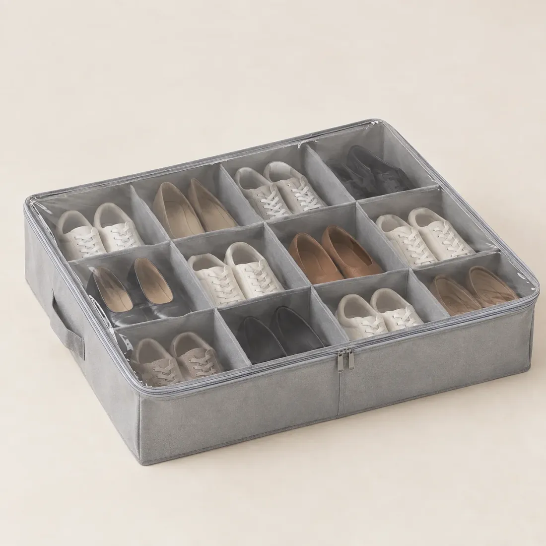 Under-bed Shoe Organizer · 12 Pairs — product photo