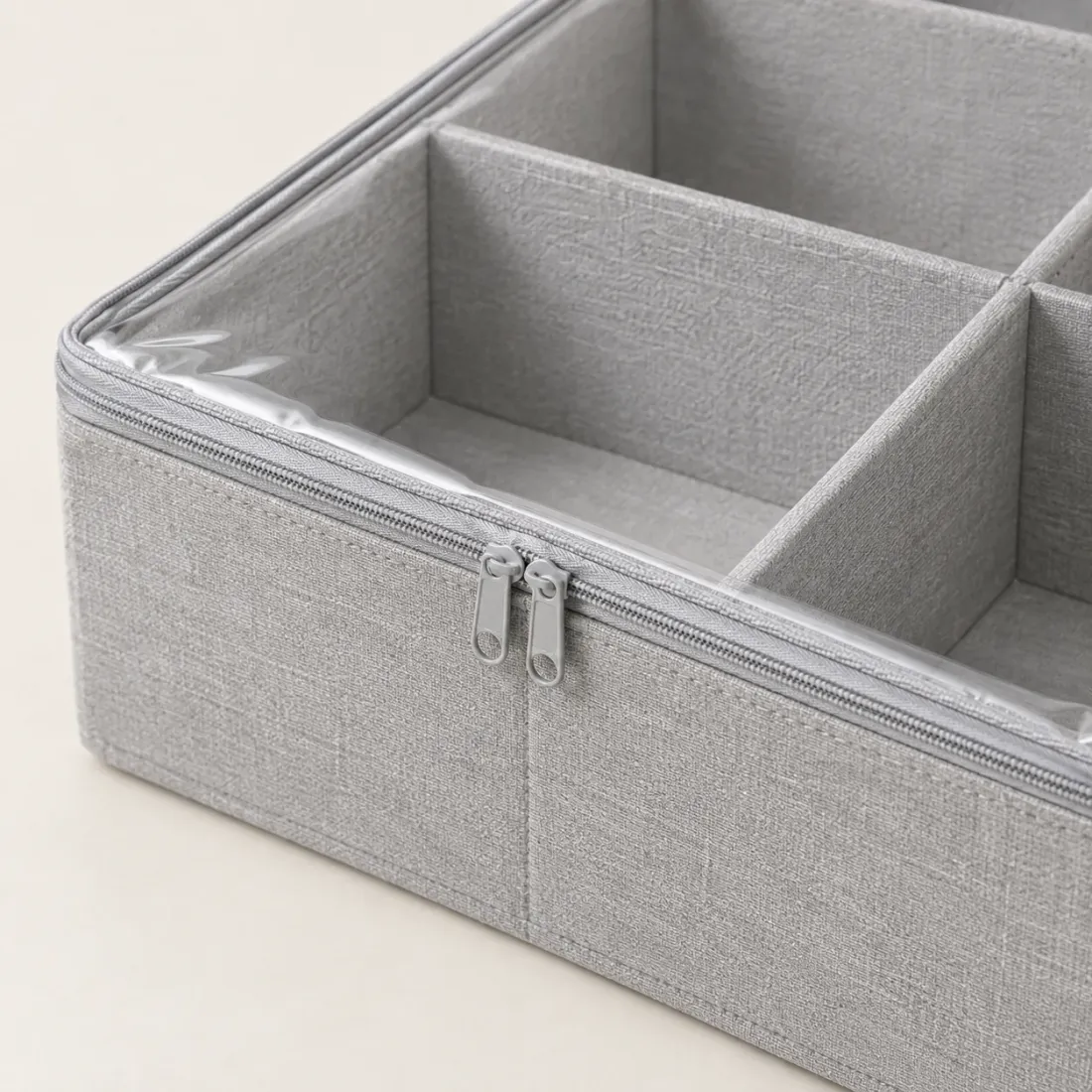Under-bed Divided Box · 6 Sections — detail