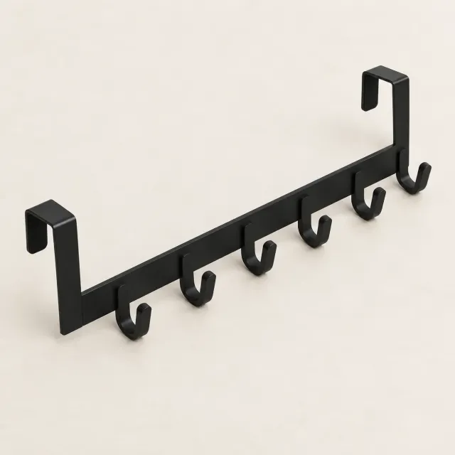 Over-door Hook Rail · 6 Hooks — product photo