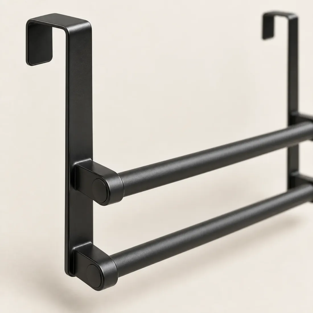 Over-door Towel Bar Duo — detail