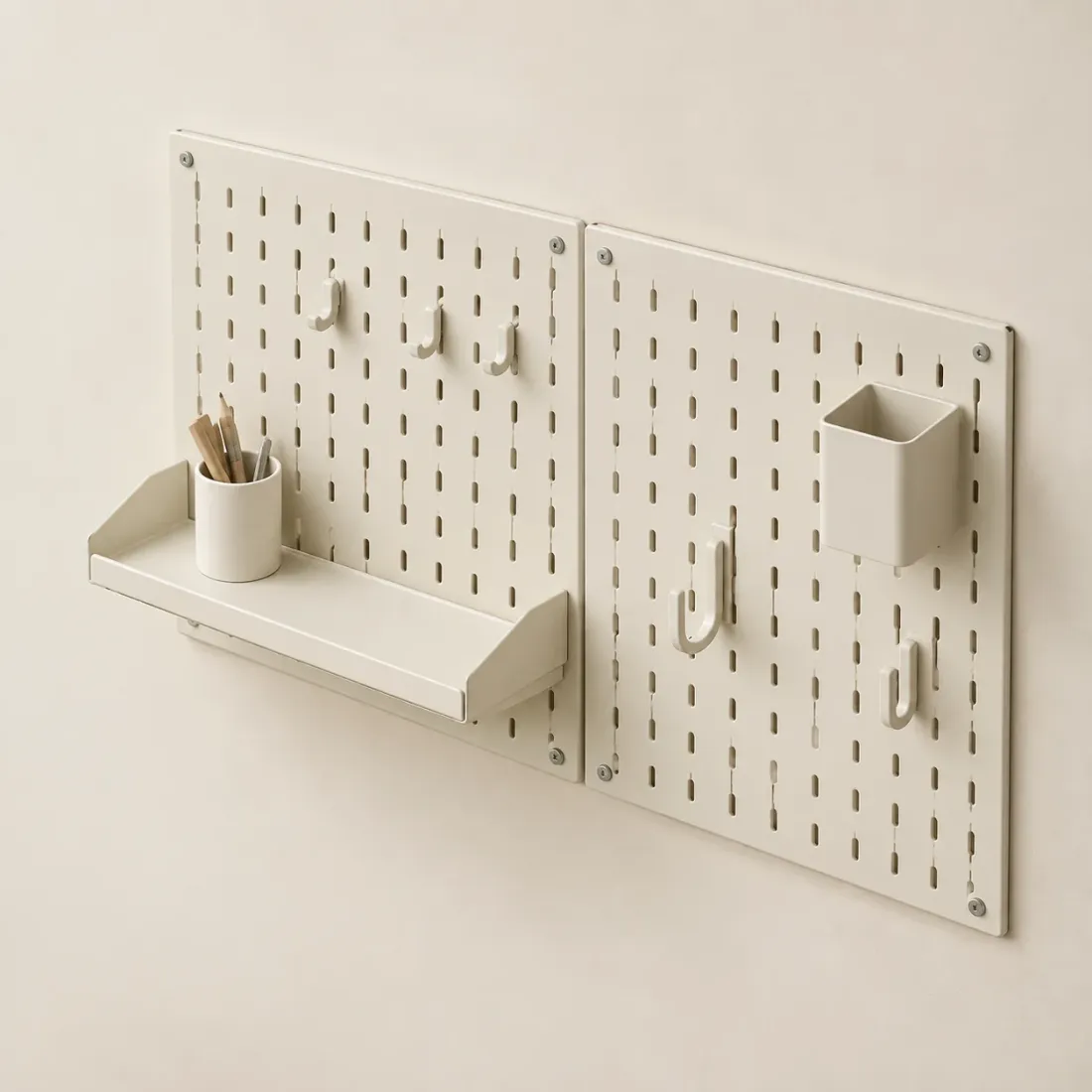 Wall Pegboard Kit · 2 Panels — product photo