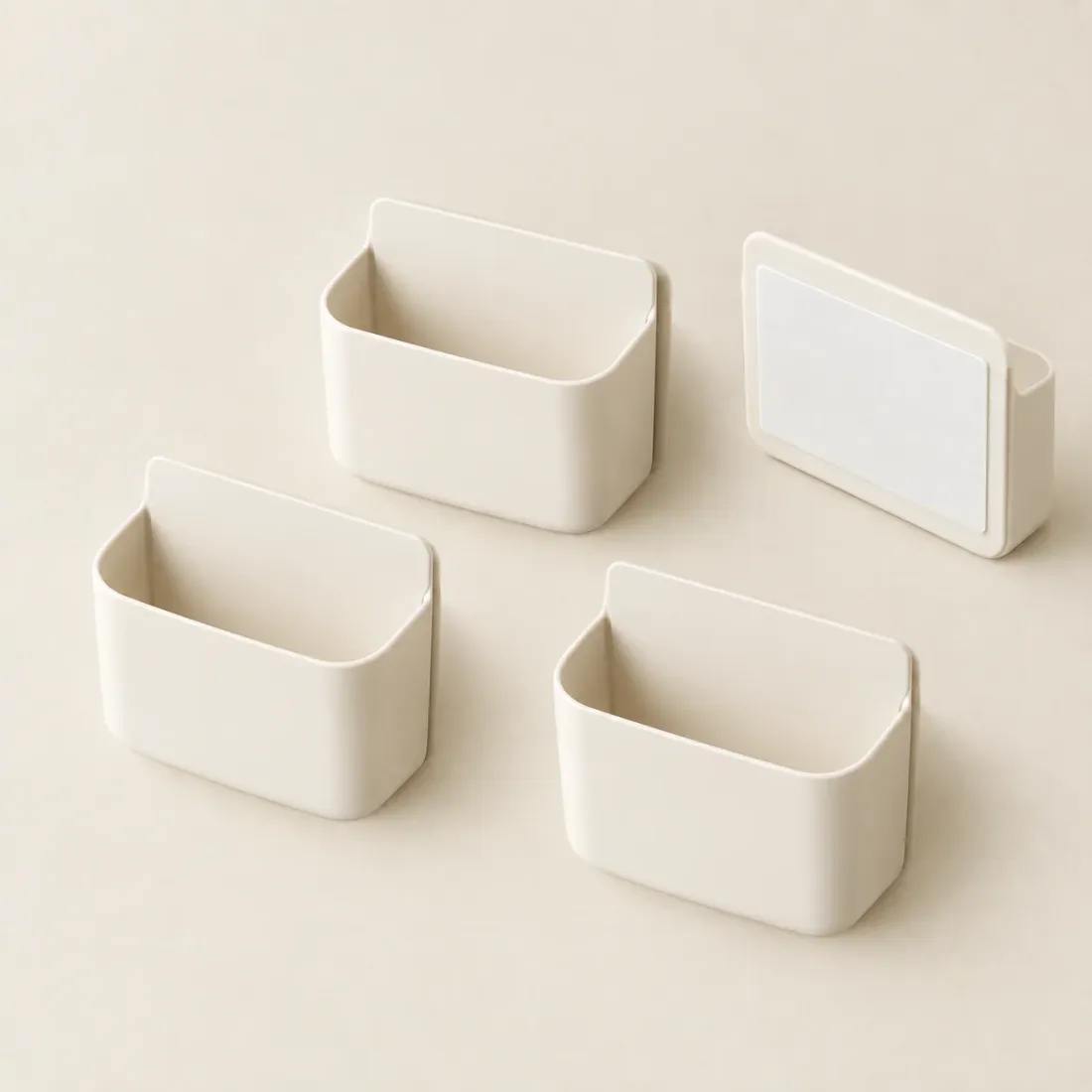 Adhesive Wall Pockets Set of 3 — second view