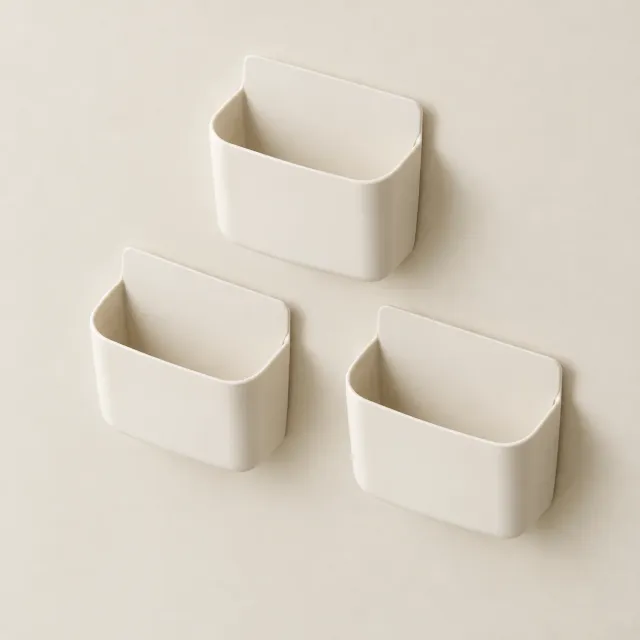 Adhesive Wall Pockets Set of 3 — product photo